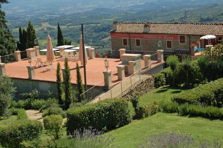 Agriturismo sulle colline aretine