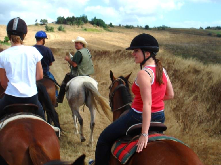 Percorsi a cavallo tra San Gimignano e Volterra