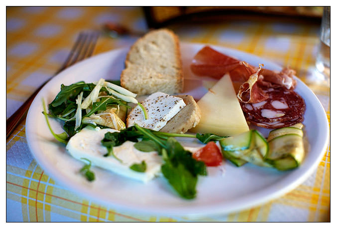 Gastronomia in fattoria biologica